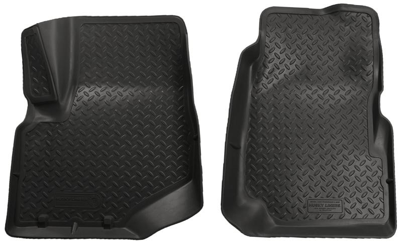 Saab 9-7X Floor Mats - Front - Husky Liners - Classic Style - Black - `05-`08